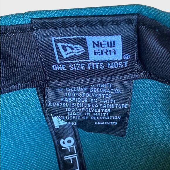 NEW Philadelphia Eagles New Era Super Bowl Champions Hat 9FIFTY Snapback Green - Picture 13 of 13